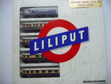 Modelleisenbahn HO Liliput Rheingoldwagenset 5-teilig 820