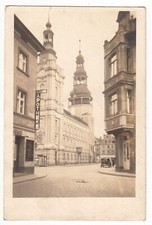 AK Sprottau Rathaus Adler