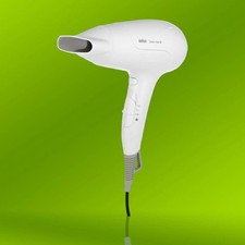 Braun HD 385 Satin Hair 3 Haartrockner Reiseföhn mit Diffusor & Ionen Technologi