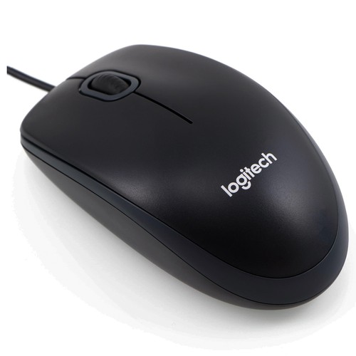 Logitech b100 maus schwarz - -,