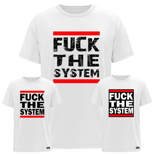 Eaks herren shirt fuck - herren, t-shirt