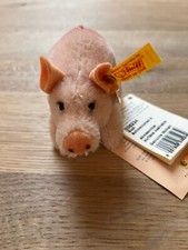 Steiff Schweinchen "Susi" Rarität Jahr 2003, H 6cm, L 9cm, Vitrinenstück