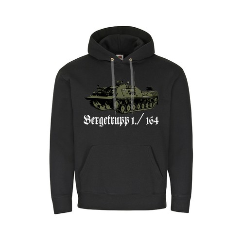 Hoodie bergepanzer - hoodie, 1