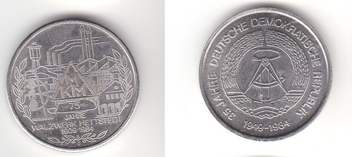 Seltene ddr medaille - seltene, 75