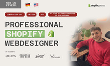 Professionelle shopify website - professionelle,