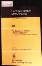 The Structure of Attractors in Dynamical Systems. Markley, N. G.: