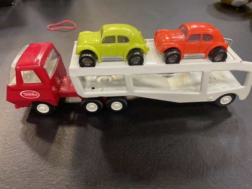 Tonka blech autotransporter - tonka,