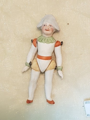 Antik puppe mignonette - antik, clown