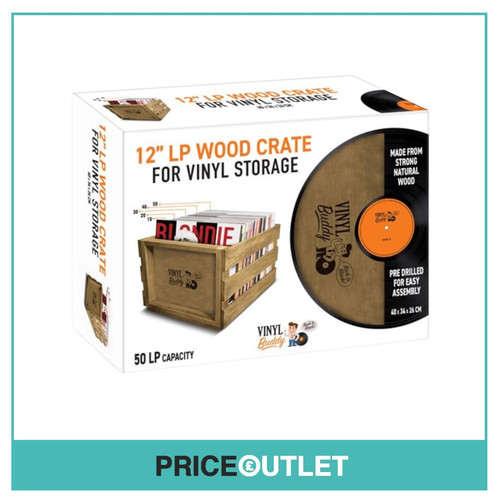 Vinyl buddy holz kiste - lp,