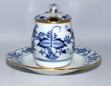 Meissen Porzellan Senftopf