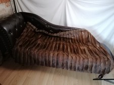 Echte Pelzdecke  Felldecke