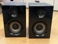 Lautsprecher 1 Paar DUAL MS 110 8 Ohm Input Power 25 Watt 2 Wege Bass Reflex Box