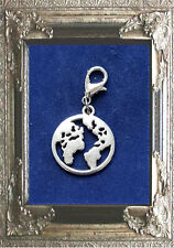 CHARM ANHÄNGER WELTKARTE