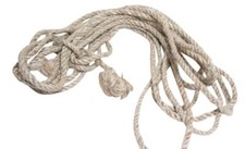 20m Seil Dick Natur Gartendeko