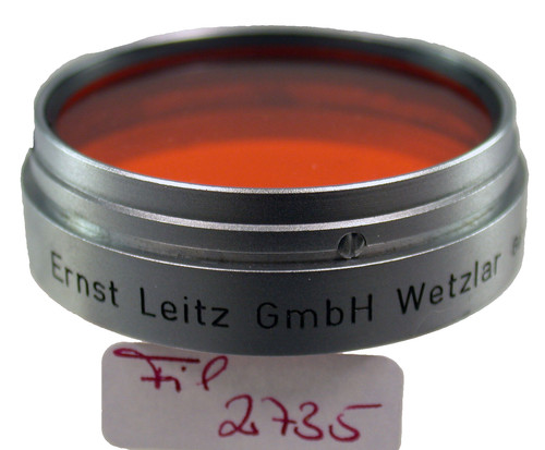 Leica leitz orange lens - leica,