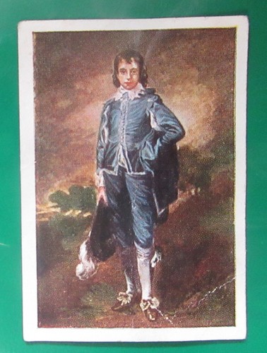 Sammelbild the blue boy - sammelbild,