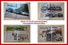Rover 75 2.0 V6 Literaturpaket