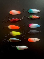 Forelle Trout Spoons Set Ultra Light UL Angeln Spinner Blinker 2,3 Gr. 3,2cm 