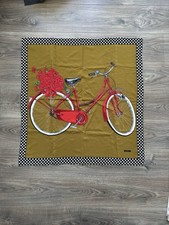MOSCHINO Seiden Tuch Fahrrad