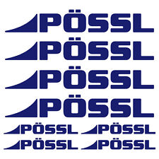 PÖSSL aufkleber sticker