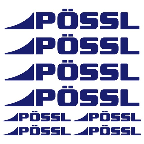 Pössl aufkleber sticker - aufkleber,