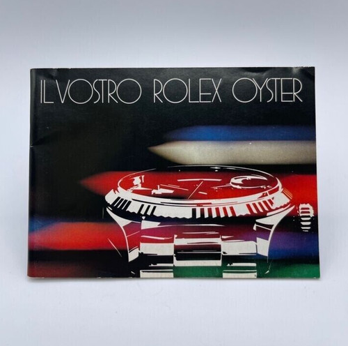 Rolex ausstattungsheft uhr - rolex,
