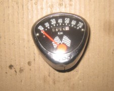 VDO Tacho mit Rennflagge