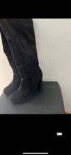 Overknee Stiefel Schwarz Größe 41