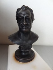Eisenguss Büste von Goethe