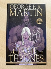 Emilia Clarke signierter Game Of Thrones Comic