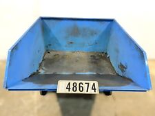 Stapler Gabelstapler Kippmulde Kippbehälter Spänemulde Kippcontainer 1m³ 48674