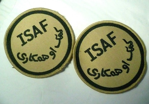 Isaf patch international - isaf,