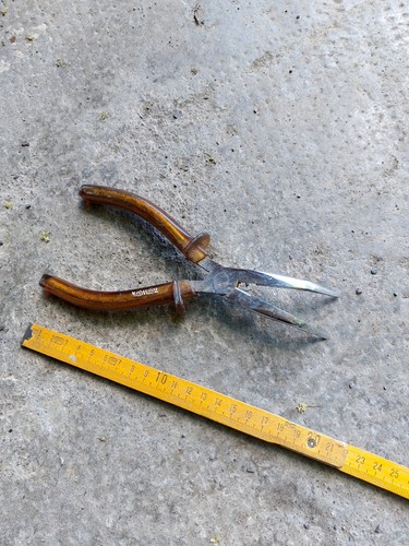 Flachrundzange werkzeug 20cm - flachrundzange,