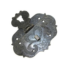 4pcs Antique Clip Verschluss -Legierung Lock Catch Latches Hasps für