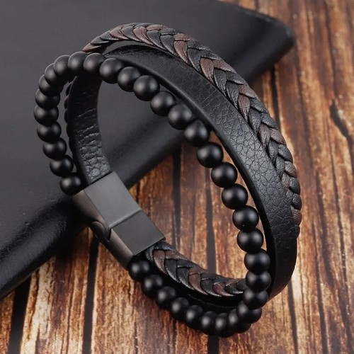 Lederarmband herren armband - lederarmband, pu