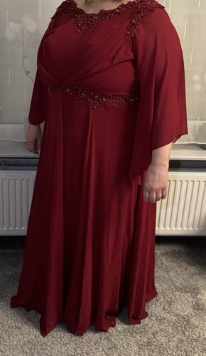 Damen abendkleid rot gr - abendkleid, in