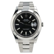 Rolex Datejust Black Dial