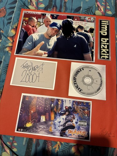 Fred durst signierte - signierte, limp