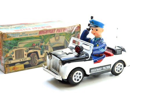 Daiya highway patrol jeep - highway,