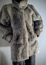 Vintage Kaninchenpelz-Mantel