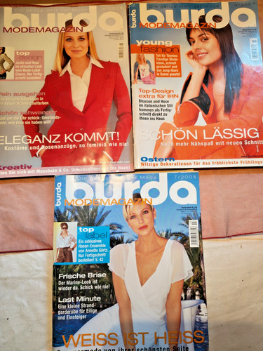 Burda hefte nähen - 3,