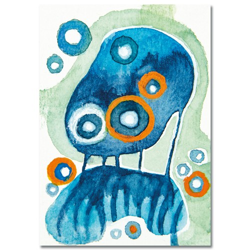 Original postkarte druck - original,