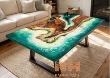 Ocean Epoxidharz River Table