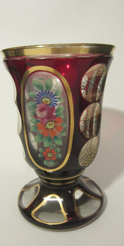 Biedermeier becherglas - biedermeier,