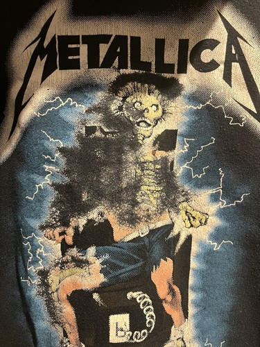 Metallica vintage hoodie - metallica,
