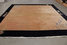 antik handgeknüpfter  China Peking Teppich 245 x 245 cm