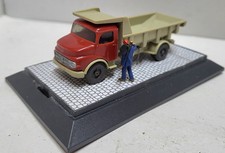 Wiking Umbaumodell MB Rundhauber mit Kippmulde, auf Podest, 1. Wahl, ca. 1:87