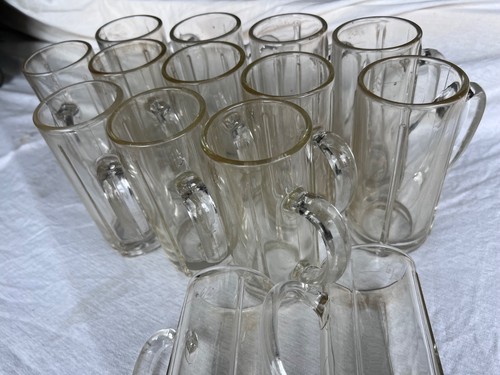 Stück henkelglas bierkrug - 14,