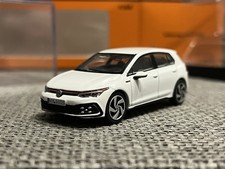 Volkswagen Golf GTI Mk8 1:64 Diecast Modellauto VW GCD Ähnl Kyosho 8 VIII WEIẞ