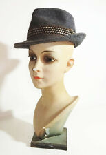 Alter Damen Hut Größe 54  true vintage !
